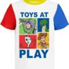 Toy Story Pixar T-Shirt (Sets) Woody Buzz Lightyear Jessie Rex Hamm MrPotato Forky Slinky Dog Toddler/Birthday Kids Clothes