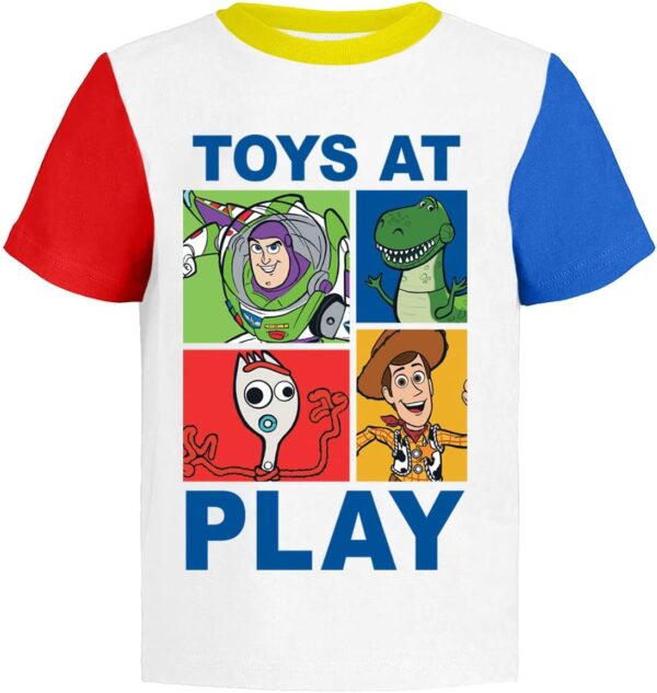 Toy Story Pixar T-Shirt (Sets) Woody Buzz Lightyear Jessie Rex Hamm MrPotato Forky Slinky Dog Toddler/Birthday Kids Clothes