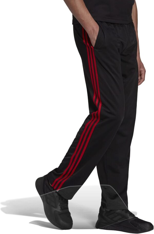 adidas Men's Essentials Warm-Up Open Hem 3-Stripes Tracksuit Pants