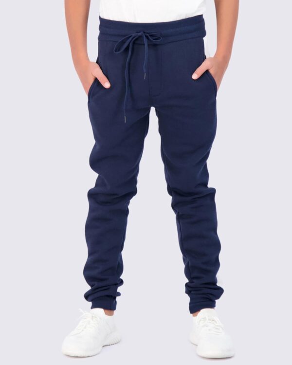 Real Essentials 3 Pack: Boys Cotton Active Fleece Jogger Sweatpants