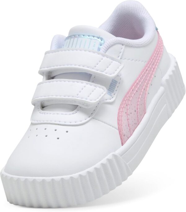 PUMA Unisex-Child Carina Hook and Loop Sneaker