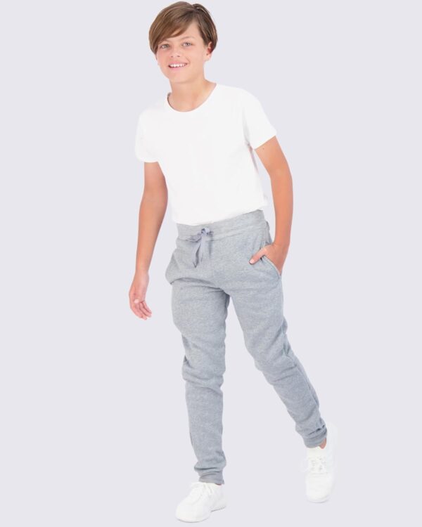 Real Essentials 3 Pack: Boys Cotton Active Fleece Jogger Sweatpants