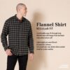 Amazon Essentials Men's Long-Sleeve Flannel Shirt (Available in Big & Tall)