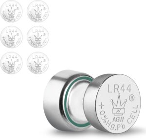 LR44 Alkaline Button Batteries - Long-Lasting Power for Small Electronics, Toys, Watches, and More, 6-Pack