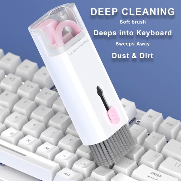 Electronics Cleaner Kit. Keyboard Brush, Airpod Cleaning Tool, Phone Screen Cleaner. for Computers, MacBooks, Laptops, Airpods Pro, Headphones.