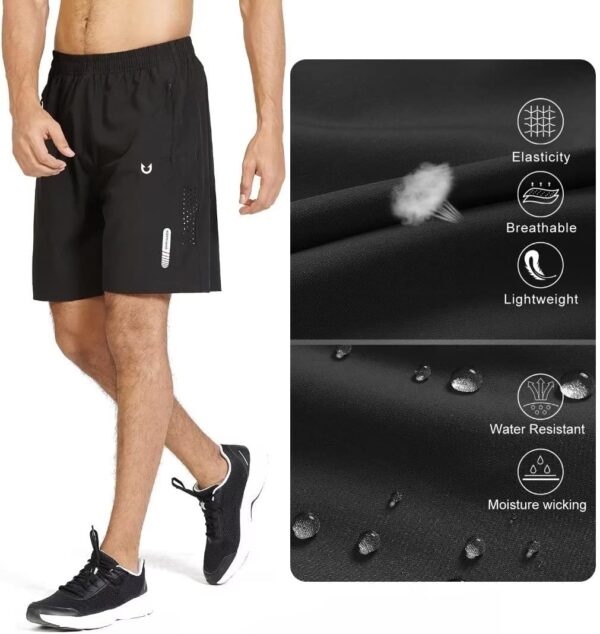 NORTHYARD Men's Athletic Running Shorts Quick Dry Workout Shorts 7"/ 5"/ 9" Lightweight Sports Gym Basketball Shorts Hiking