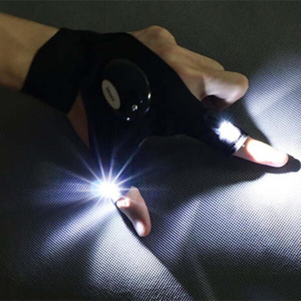 Mobi L1FE LED Flashlight Gloves Cool Gadgets for Men Camping Gear Tech Gadgets Birthday Gifts for Someone Who Has Everything Coolest Camping Gadgets