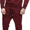 COOFANDY Men's Tracksuit 2 Piece Hooded Athletic Sweatsuits Casual Running Jogging Sport Suit Sets