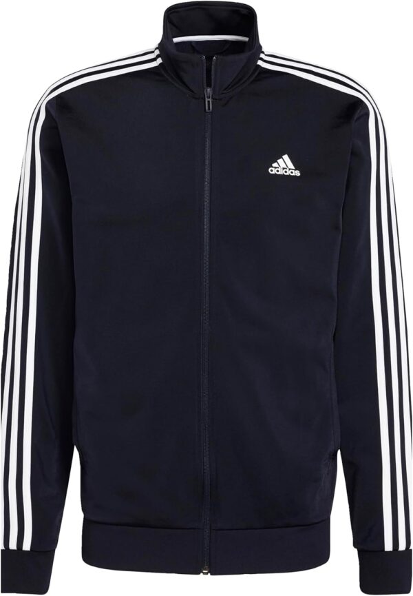 adidas Men's Essentials Warm-Up 3-Stripes Track Top