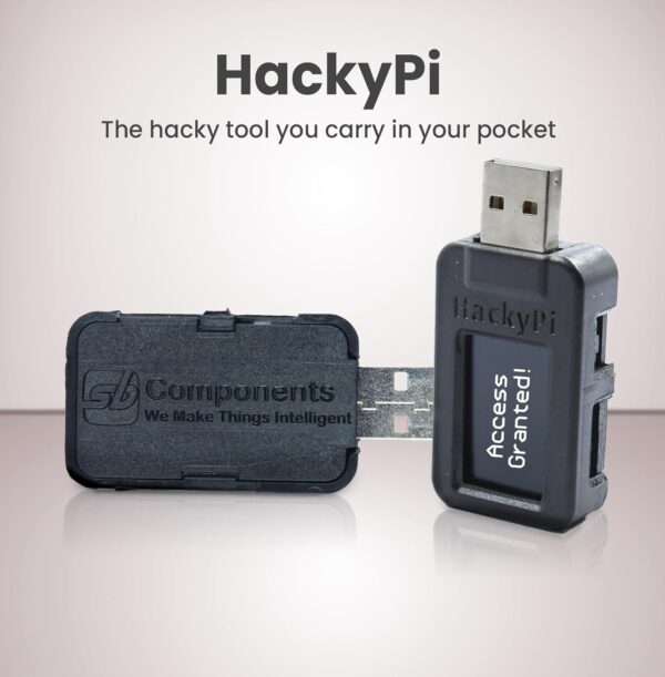 HackyPi - Ultimate DIY USB Hacking Tool for Security Professionals and Ethical Hackers, DIY Programmable Hacking USB for Educational Purposes