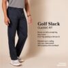 Amazon Essentials Men's Classic-Fit Stretch Golf Pant (Available in Big & Tall)