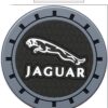 for Jaguar Car Cup Holder Coaster,Cup Holder Insert Coaster for Jaguar XE XEL XF XFL XJ F-PACE F-Type Series,Anti Slip Car Cup Coaster Car Accessories,Black