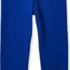 Hanes Boys EcoSmart Fleece Sweatpants, Midweight Cotton/Poly Fleece Pants for Boys, Cuffed Sweats