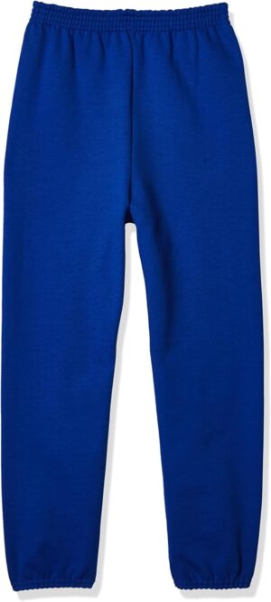 Hanes Boys EcoSmart Fleece Sweatpants, Midweight Cotton/Poly Fleece Pants for Boys, Cuffed Sweats