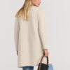 ANRABESS Women's Open Front Knit Lightweight Cardigan Casual Long Coatigan Sweater Lady Jacket Coat 2025 Fall Outerwear