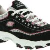 Skechers Women's D'Lites-Life Saver Memory Foam Lace-up Sneaker