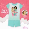 Disney 6-Piece Snug-fit Cotton Pajama Set, Soft & Cute for Kids