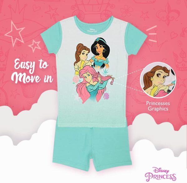 Disney 6-Piece Snug-fit Cotton Pajama Set, Soft & Cute for Kids