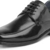 Bruno Marc Men's Square Toe Classic Business Dress Shoes