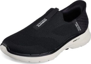 Skechers Men's Gowalk 6 Slip ins Athletic Slip-On Walking Shoe | Casual Sneaker with Memory Foam