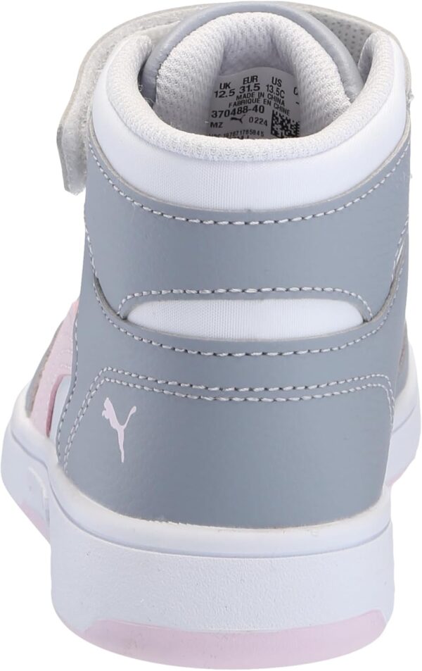 PUMA Unisex-Child Rebound Layup Synthetic Leather Hook and Loop Sneaker