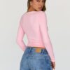 Trendy Queen Womens Going Out Tops Long Sleeve Top Trendy Cute Shirt Y2k Clothing Fall Fashion Clothes 2025