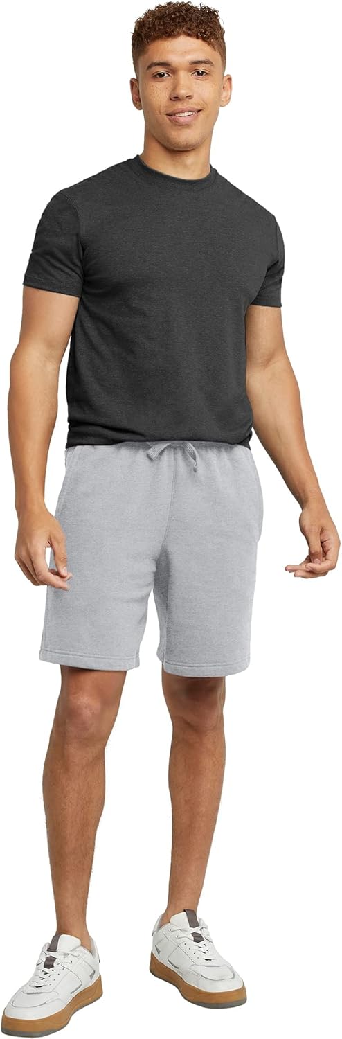 Hanes Men's Originals Heavyweight Fleece Sweat Shorts with Pockets