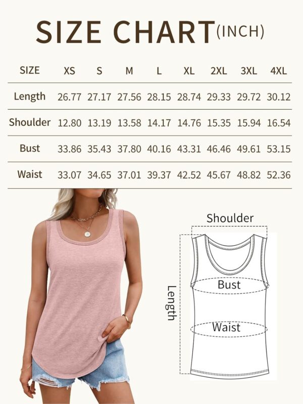 AUTOMET Womens Loose Fit Casual Flowy Tank Tops Square Neck Trendy Sleeveless Summer Tops Clothes Outfits 2025