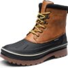 Bruno Marc Men's Insulated Waterproof Snow Boots Warm Fur Lined Outdoor Winter Boot