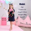 VIKITA Winter Girls Dresses Toddler Girl Clothes Long Sleeve School Outfits for Kids 2-12 Years