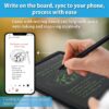 3in1 Syncify Digital Notebook Smart Pen Notebook and Writing Board Set, Real-time Sync for Digitizing, Storing, and Sharing Paper Notes, Compatible with Smartphone (Android and iOS)