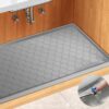 Waterproof Under Sink Mat 31" x 22" Cabinet Liner for Kitchen and Bathroom, Shelf and Counter Protector, Organizers and Storage, Silicone Drip Tray, Gadgets and Accessories