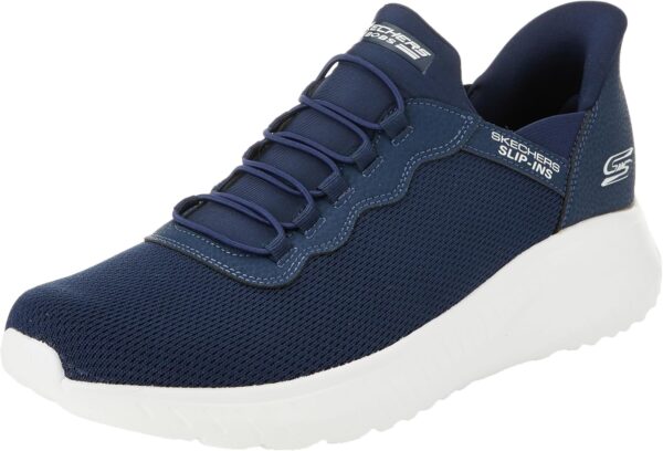 Skechers Men's Hands Free Slip-ins Bobs Squad Chaos-Daily Hype Sneaker