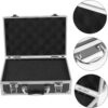 Aluminium Alloy Handheld Tool Storage Box Compact Tool Case for Small Tools Gadgets and Electronics Size with Insert