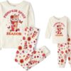 The Children's Place Baby and Kids', Sibling Matching, Holiday Pajama Sets, Cotton