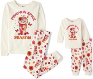 The Children's Place Baby and Kids', Sibling Matching, Holiday Pajama Sets, Cotton