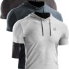 NELEUS Men's Dry Fit Performance Athletic Shirt with Hoods