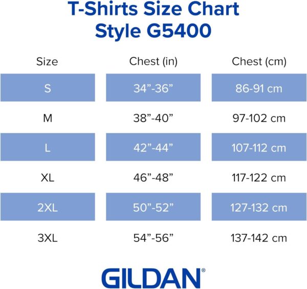 Gildan Adult Heavy Cotton Long Sleeve T-Shirt, Style G5400, 2-Pack