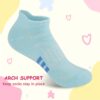 Comfoex 12 Pairs Girls Socks 4-6 6-8 8-10 Years Old Athletic Ankle Socks Cotton Short Socks For Little Big Kids