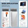 Ordilend Keyboard Cleaning Kit Laptop Cleaner, All-in-One Computer Screen Cleaning Brush Tool, Multi-Function PC Accessories Electronic Cleaner for iPad iPhone Pro Earbuds Camera Monitor with Patent