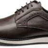 Bruno Marc Men's Plain Toe Oxford Shoes Business Formal Derby Dress Sneakers