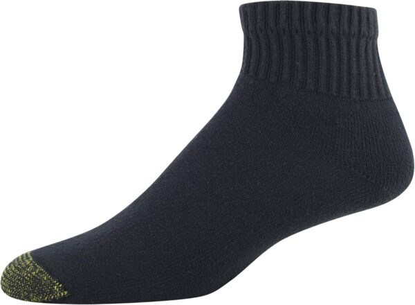 GOLDTOE Mens's 656p Cotton Ankle Athletic Socks, Multipairs