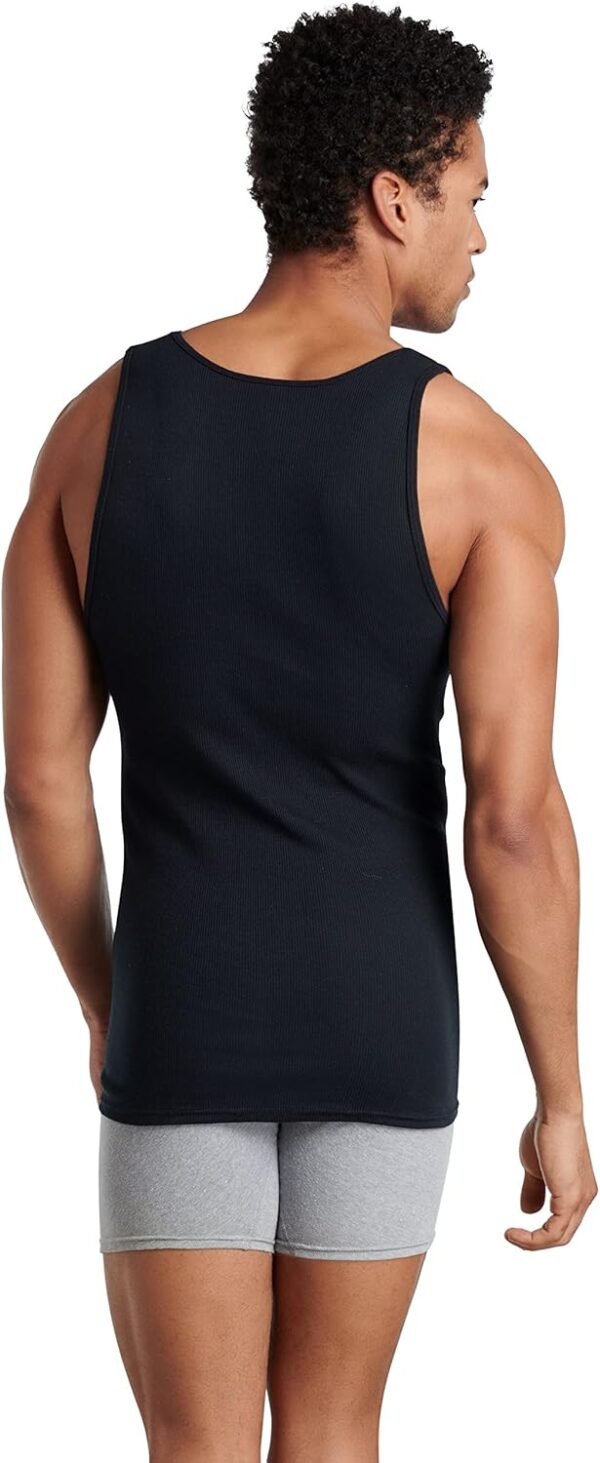 Fruit of the Loom Men's Sleeveless Tag Free Moisture Wicking Tank A-Shirt