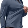 COOFANDY Men's Muscle Fit Dress Shirts Wrinkle-Free Long Sleeve Casual Button Down Shirts