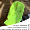 2 PCS Car Headrest Cover, Personalized Funny Car Seat Full Face Mask, Ski Mask Wrap Protection for Auto Front Seat Rest Decoration, Universal Interior Car Accessories (Fluorescent Yellow)