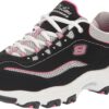 Skechers Women's D'Lites-Life Saver Memory Foam Lace-up Sneaker