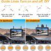 RV Backup Camera Wireless Plug and Play: Pre-Wired for Furrion System Recording Wide View Rear View Camera Clear Night Vision HD 1080P 7'' Touch Key Monitor for Trailer Camper Motorhome Yakry Y27-N