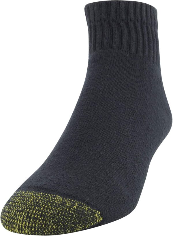 GOLDTOE Mens's 656p Cotton Ankle Athletic Socks, Multipairs