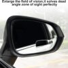 LivTee Blind Spot Car Mirror, HD Glass Frameless Convex Side Mirror Blindspot, Wide Angle Rear View Car Mirrors for Cars SUV Trucks and RVs - Car Accessories