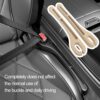 2PCS Car Seat Gap Filler Organizer with Phone Holder,[Upgrade Version] Car Seat Gap Organizer for Prevent Falling,Essential Car Accessories Car Side Seat Gap Filler (Beige)